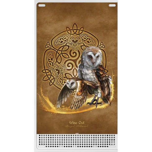 Owl Celtic Knot by Brigid Ashwood Xbox Series S Skins